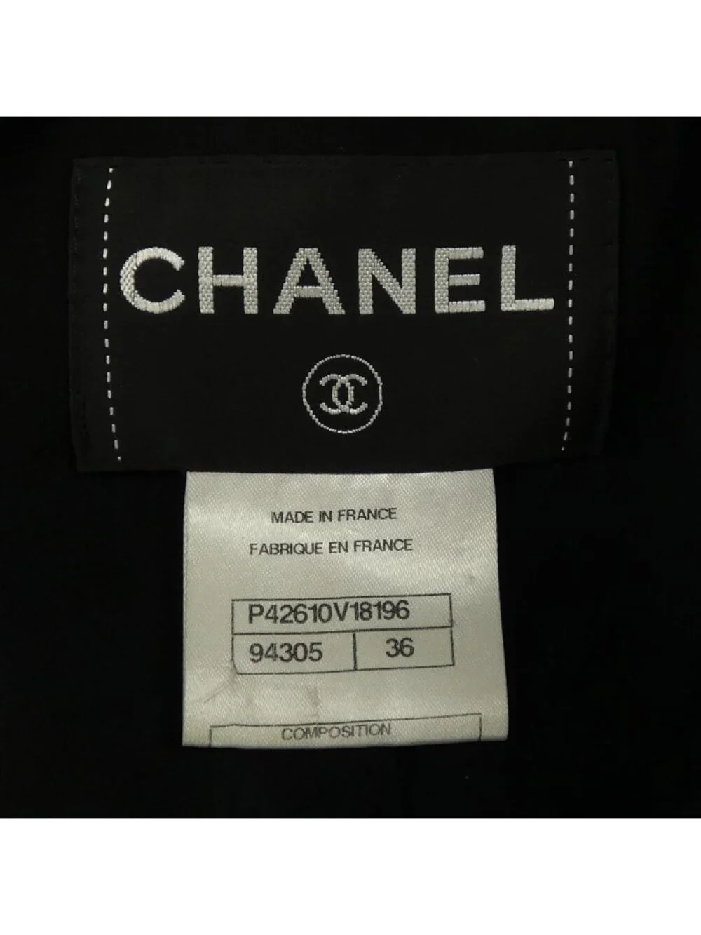 Chanel Jacket Black